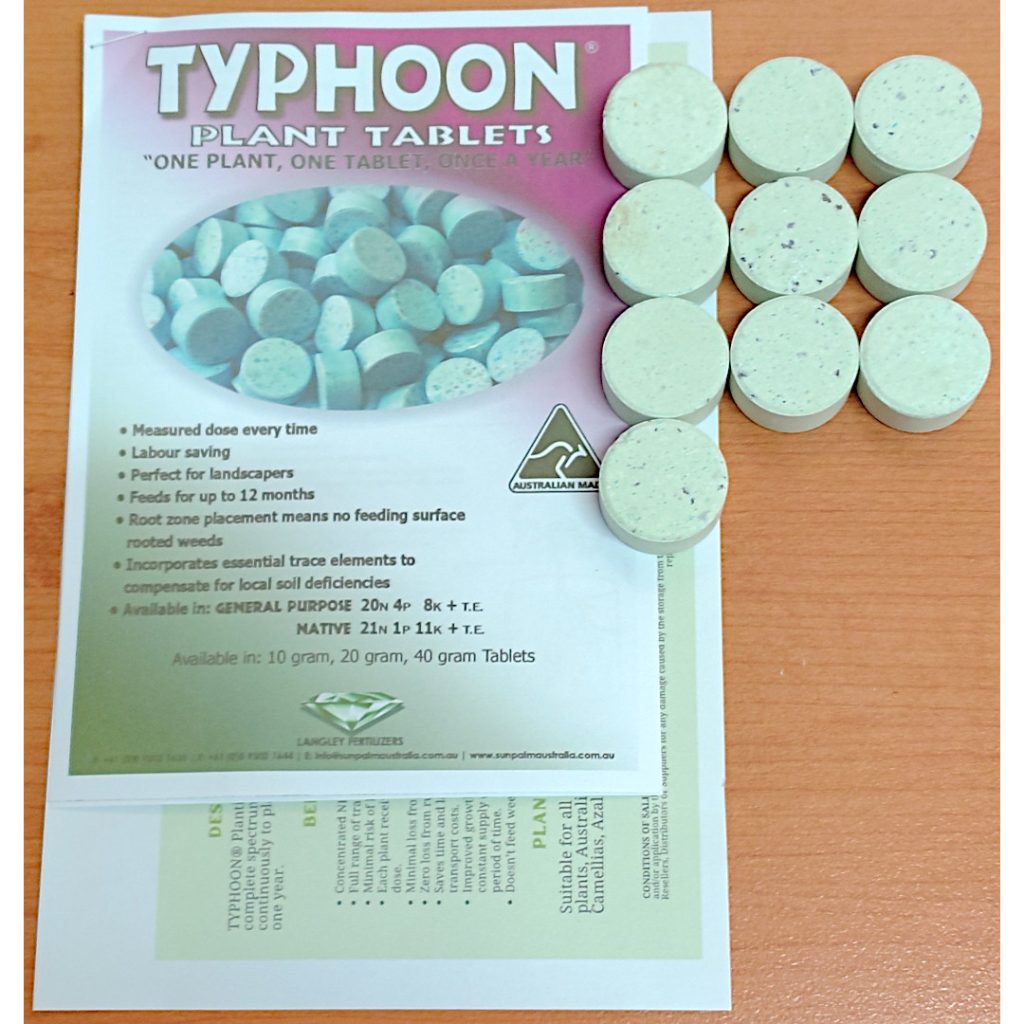 Native Plant Fertiliser Tablets x 10